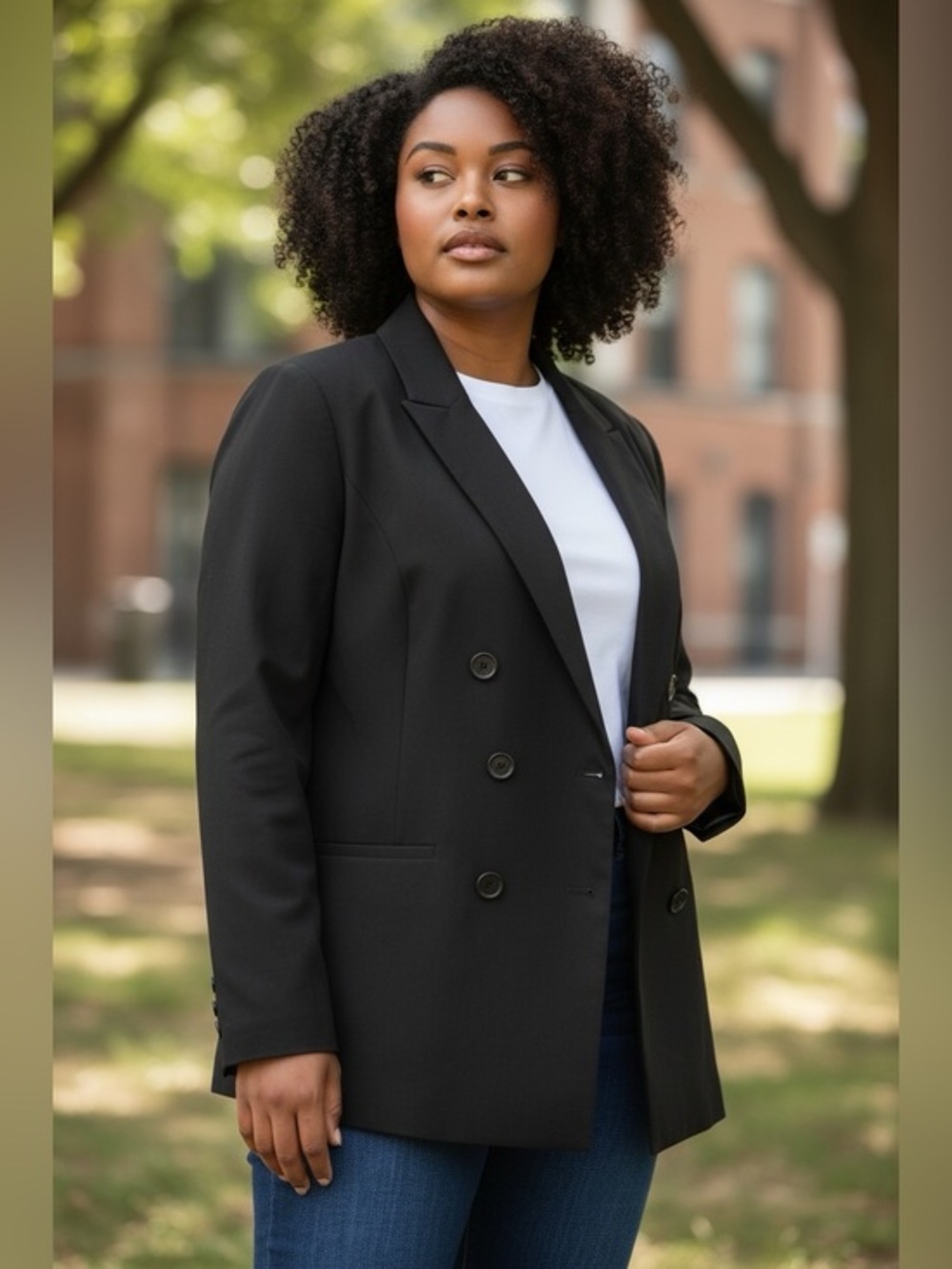Amanda Smith Woman Dark Brown Gorgeous Jacket